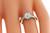 Round Cut Diamond 18k Gold Engagement Ring