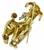 Estate Gold Poodle Pin Photo 4