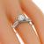 Tacori Diamond Platinum Engagement Ring| Israel Rose