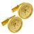 Estate Tiffany & Co. 14k Yellow Gold Button Cufflinks 
