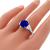 5.65ct Sapphire 1.00ct Diamond Ring 2