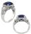 Sapphire Diamond Engagement Ring