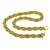1960s Seed Pearl 14k Yellow Gold Rope Necklace