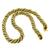 Seed Pearl 14k Yellow Gold Rope Necklace