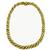Estate Mid Century 1960s Seed Pearl 14k Yellow Gold Rope Necklace
