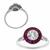  diamond ruby platinum engagement ring 3