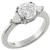  diamond platinum engagement ring 1