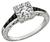 diamond platinum engagement ring 1