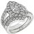 Estate 0.51ct Diamond Engagement Ring and Wedding Band Set Photo 1