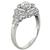 0.79ct Diamond Platinum Engagement Ring