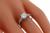 GIA Certified 0.91ct Diamond Engagement Ring Photo 2