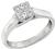 GIA Certified 1.01ct Diamond Engagement Ring Photo 1