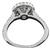 GIA Certified 1.04ct Diamond Halo Engagement Ring Photo 3
