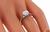 Internally Flawless Round Cut Diamond Platinum Engagement Ring