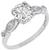 gia certified 1.31ct diamond engagement ring photo 1