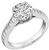 GIA Certified 1.44ct Diamond Engagement Ring Photo 1