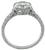 gia cert diamond platinum engagement ring 3