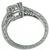 GIA Certified 2.01ct Diamond Sapphire Engagement Ring Photo 3