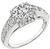 GIA Certified 2.20ct Diamond Engagement Ring Photo 1