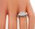 Asscher Cut Diamond Platinum Engagement Ring