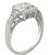 3.01ct Asscher Cut Diamond Engagement Ring