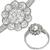 Vintage GIA Certified 0.84ct Old European Brilliant Diamond Platinum Engagement Ring 