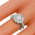 GIA 0.84ct Diamond Platinum Engagement Ring| Israel Rose