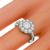 GIA 0.84ct Diamond Platinum Engagement Ring| Israel Rose