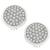 3.22ct Diamond Gold Shield Earrings