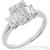 GIA 2.07ct Diamond Platinum Engagement Ring