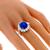 8.56ct Sapphire 3.00ct Diamond Gold Ring | Israel Rose