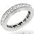 1.45ct Carre Cut Diamond Eternity Wedding Band | Israel Rose