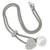 Estate 1.30ct Round Cut Diamond Heart Baroque Pearl Pendant 18k White Gold  Necklace