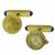 lucien piccard 14k yellow gold watch cufflinks 1