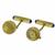 lucien piccard 14k yellow gold watch cufflinks 2