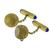 lucien piccard 14k yellow gold watch cufflinks 3