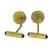 lucien piccard 14k yellow gold watch cufflinks 4