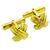 Estate 1992 Schlumberger Tiffany & Co. 18k Yellow Gold Cufflinks