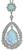 Opal 1.50ct Diamond Gold Pendant Photo 2