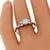 Art Deco 0.62ct Diamond Platinum Engagement Ring
