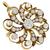 Victorian 0.70ct Diamond Pearl Gold Pin/Pendant