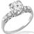 0.85ct Diamond Gold Engagement Ring