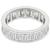 Diamond Eternity 18k White Gold Wedding Band