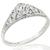Antique GIA 0.59ct Diamond Engagement Ring