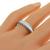 Estate Sophia D 1.20ct Straight Baguette Cut Diamond Eternity Platinum Wedding Band