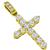 3.30ct Diamond Gold Cross Pendant