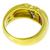 Estate Ruby Diamond 18k Yellow Gold Ring