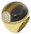 roberto coin tiger's eye diamond 18k gold ring 3/4 view photo