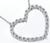 tiffany & co 1.30ct diamond heart necklace photo 3