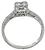 0.54ct Diamond Edwardian Engagement Ring